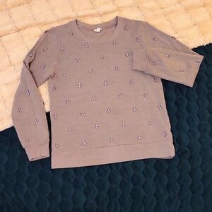 J. Crew Jewel Long Sleeve Shirt